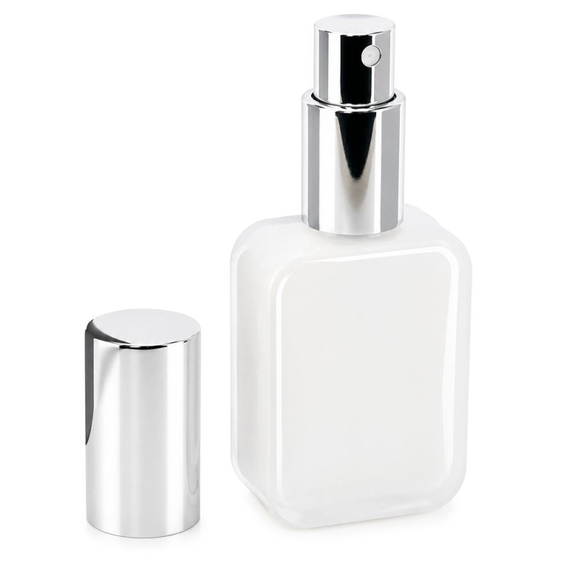 Frasco cristal blanco petaca 50 ml para hacer perfumes