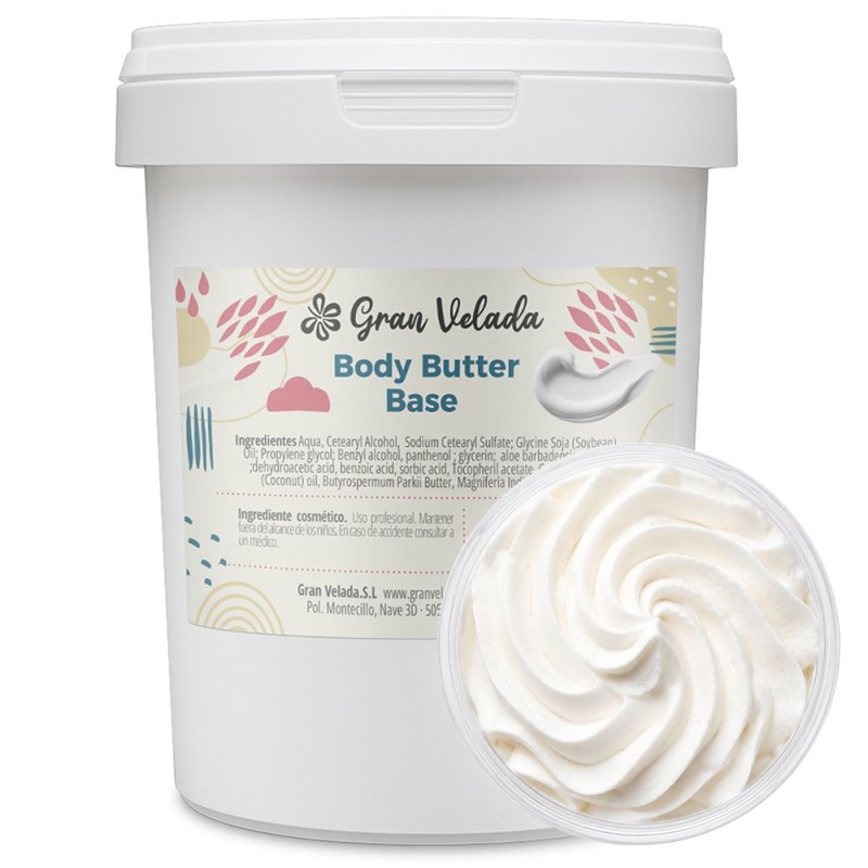 Body butter chantilly base