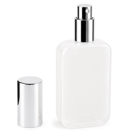 Envase de perfume petaca blanco 100 ml con vaporizador