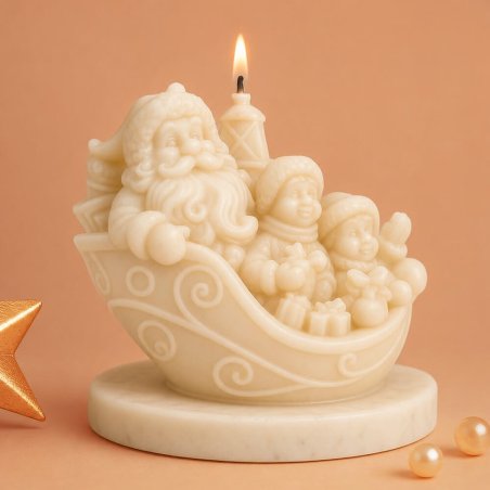 Molde papá noel
