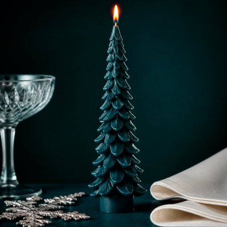 Vela decorativa abeto alto