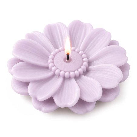 Vela decorativa para velas 4 margaritas