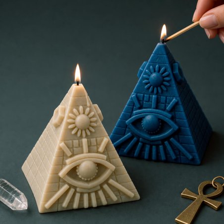 Molde piramide ojo