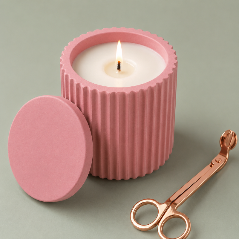 Cemento rosa figuras