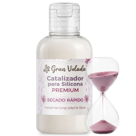 Catalizador secado rapido para silicona premium