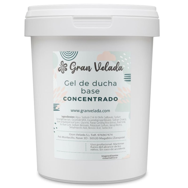 Gel base de ducha concentrado