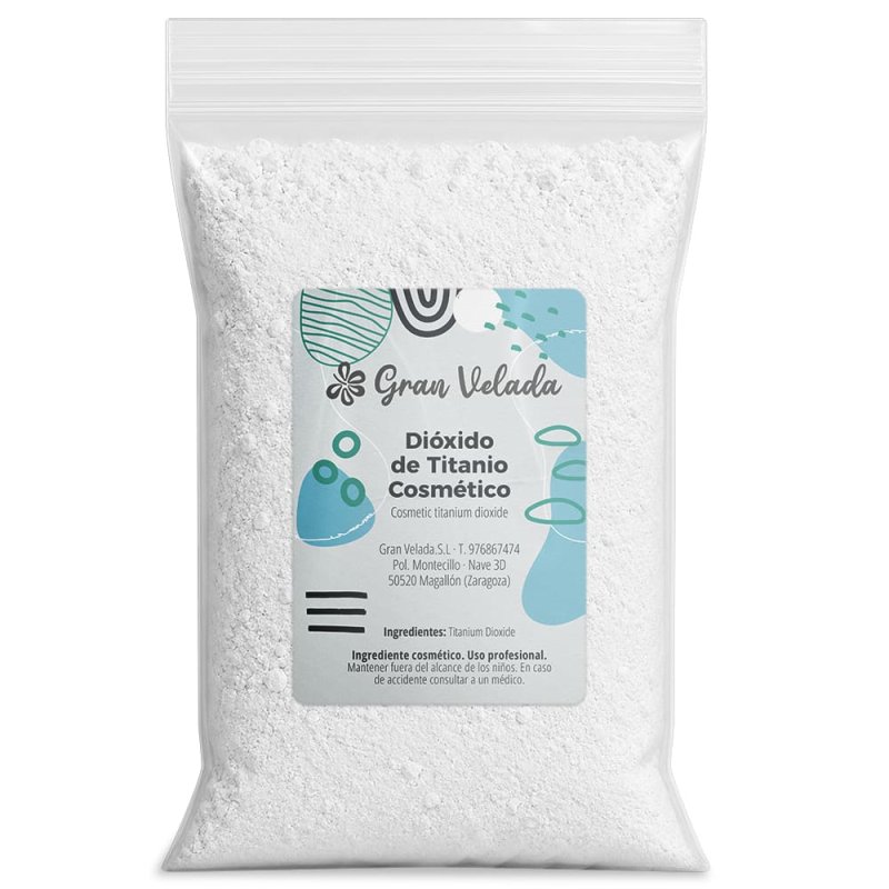 Dioxido de titanio cosmetico