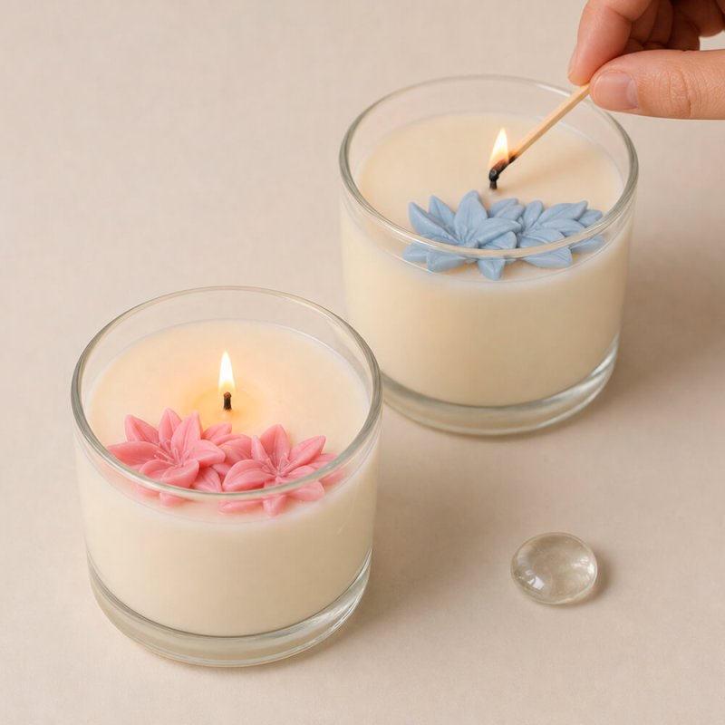 Molde de flor lirio