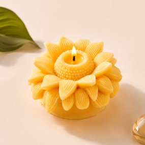 Molde para velas girasol 5,5 cm.