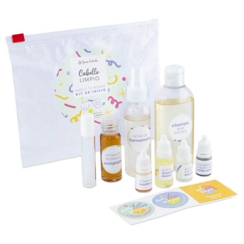 Contenido set como hacer antipiojos natural