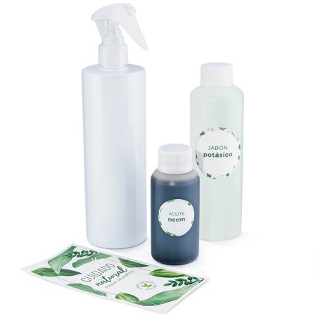 Contenido set insecticida natural triple acción plus