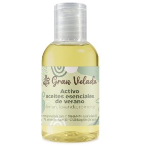 Actif huiles essentielles d'été citron, lavande, romarin