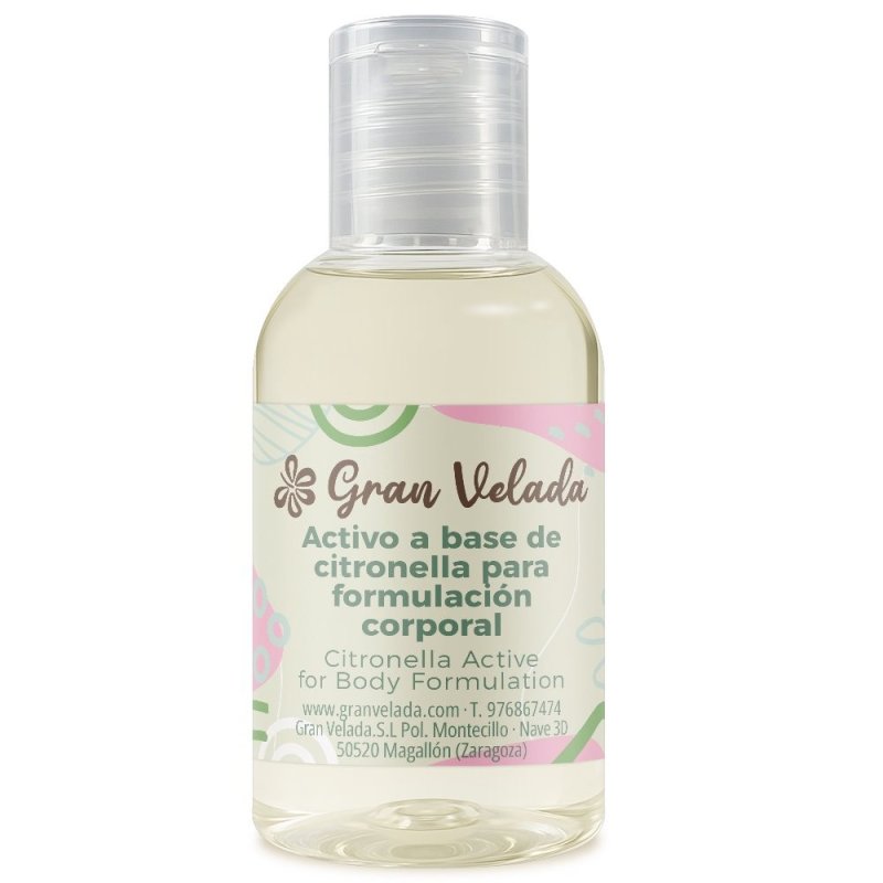 Activo a base de citronella para formulación corporal