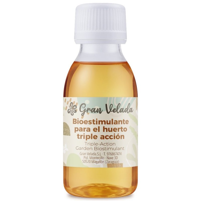 Bioestimulante para el huerto triple acción