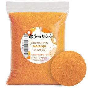 Sable fin et orange