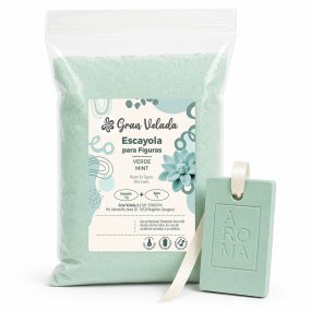 Gesso verde menta para figuras