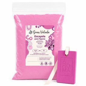 Gesso magenta puro para figuras