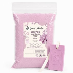 Gesso rosa blush para figuras