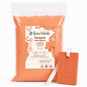 Gesso laranja clássico para figuras