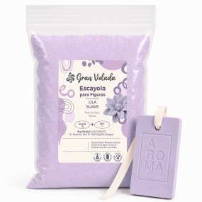 Gesso lilás suave para figuras