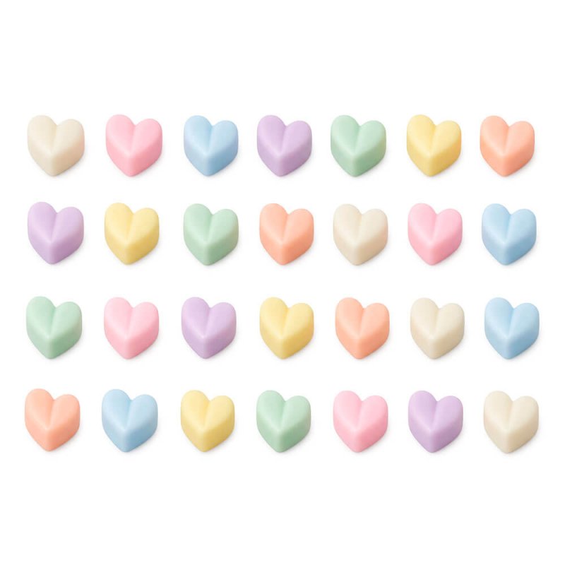 Molde corazones para hacer wax melts