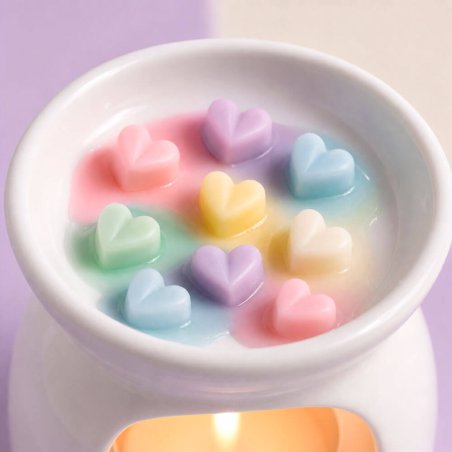 Moldes para hacer wax melts de corazones