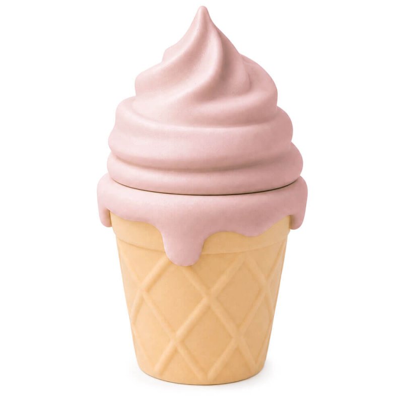 Molde para hacer portavelas con forma de helado