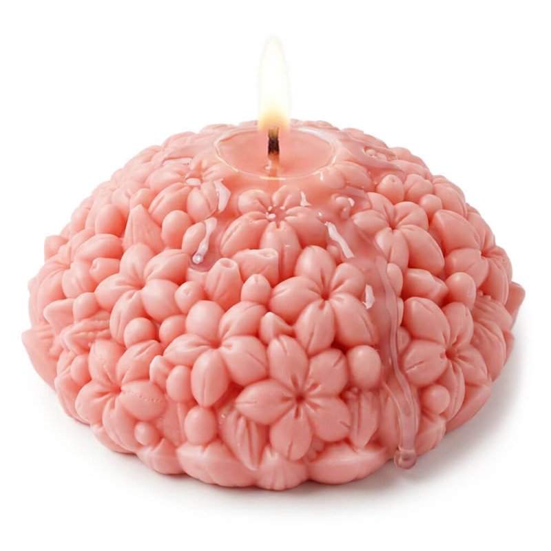 Molde para hacer velas y jabones de flores