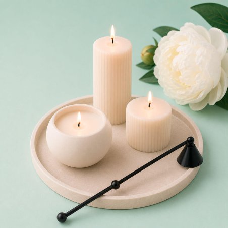 Instrumento elegante para apagar velas