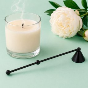 Apagador de velas de sino preto 26 cm