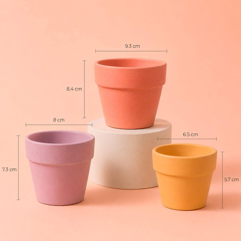 Moldes para macetas de cemento caseras