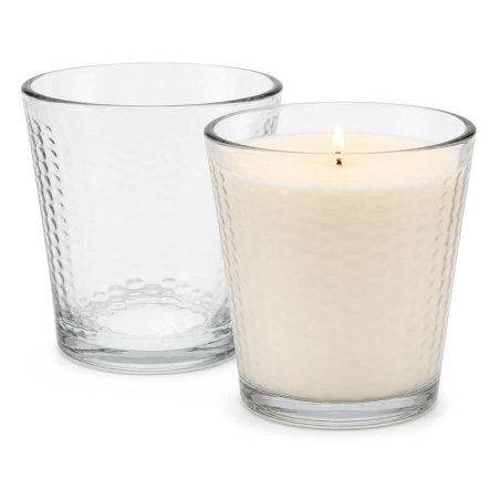 Vaso para hacer velas caseras modelo verona