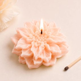 Moule à bougie dahlia 6 cm
