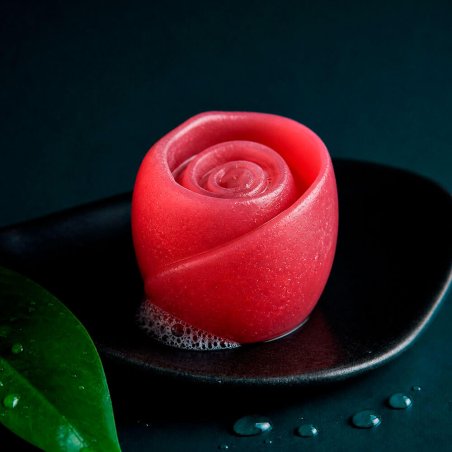 Molde para hacer rosas de jabón