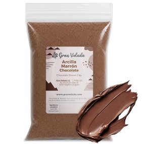 Argile marron chocolat