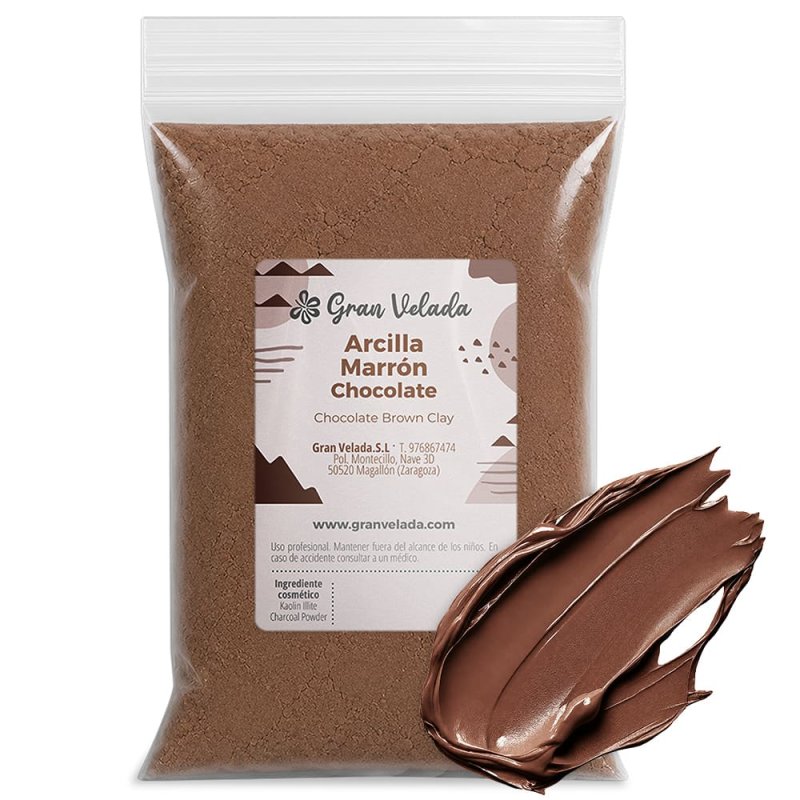 Arcilla marron chocolate