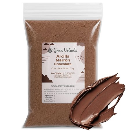 Arcilla marron chocolate