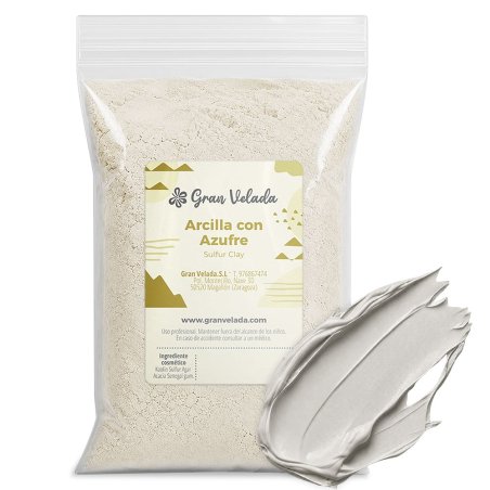Arcilla con azufre