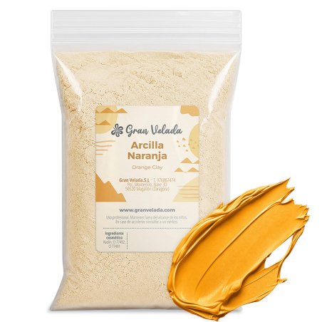 Arcilla naranja 250 gr
