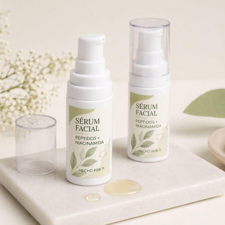Sérum facial de péptidos y niacinamida
