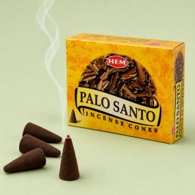 Incienso de palo santo en conos