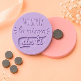 Molde iman de nevera no seria lo mismo...