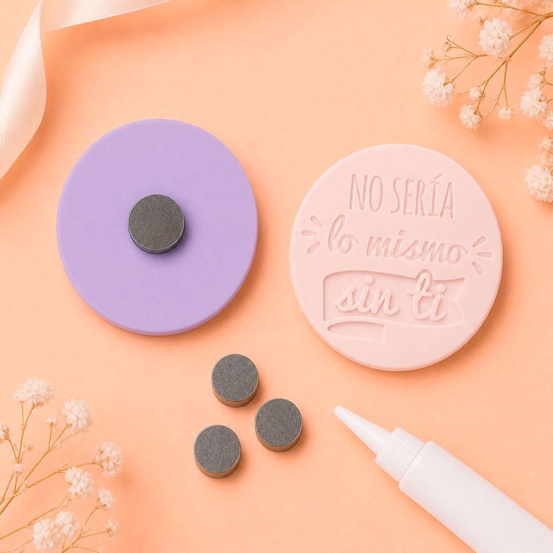 Molde para imanes de nevera para bodas