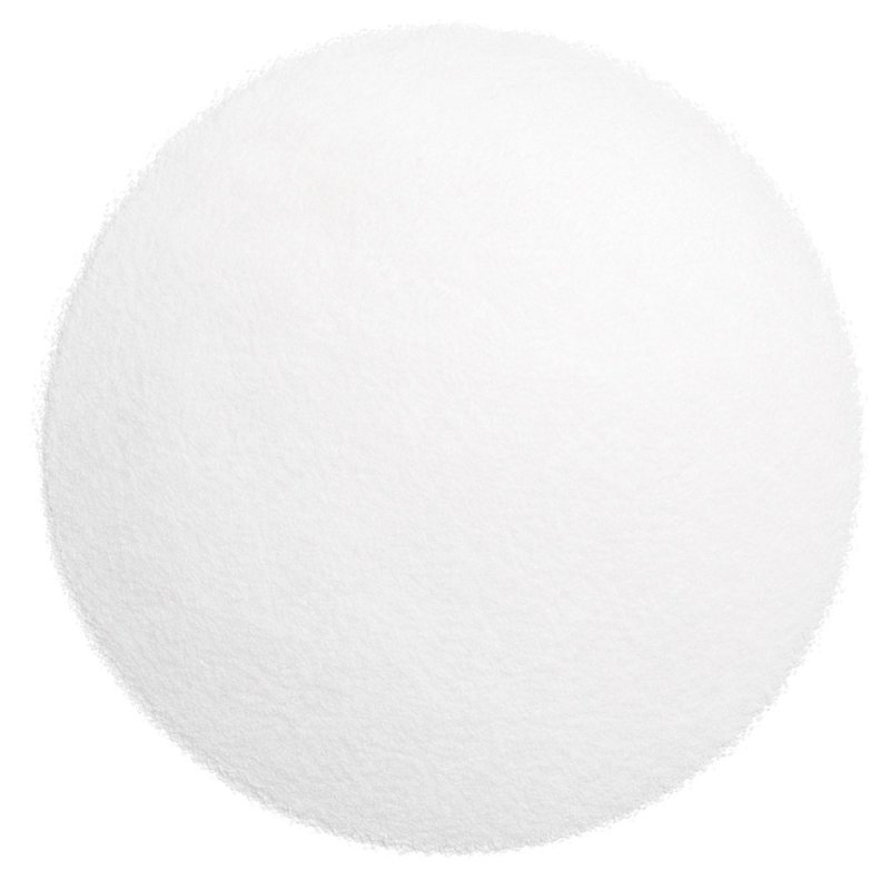 Muestra ácido bórico granular