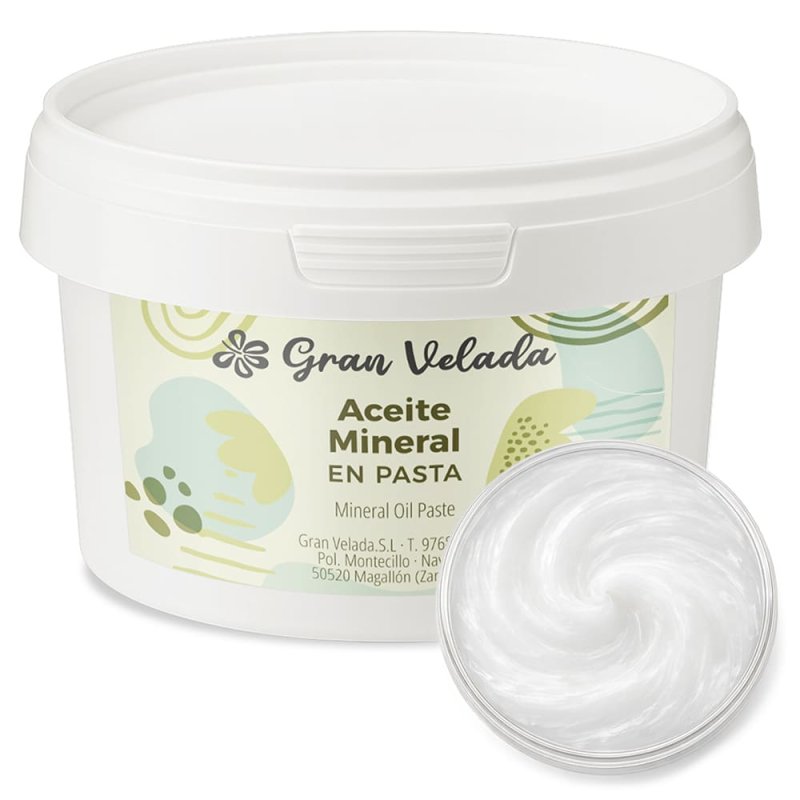 Aceite mineral en pasta