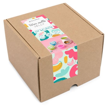Caja kit como hacer jelly wax melts