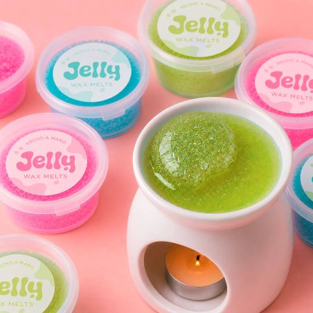 Kit todo incluido para hacer jelly wax melts
