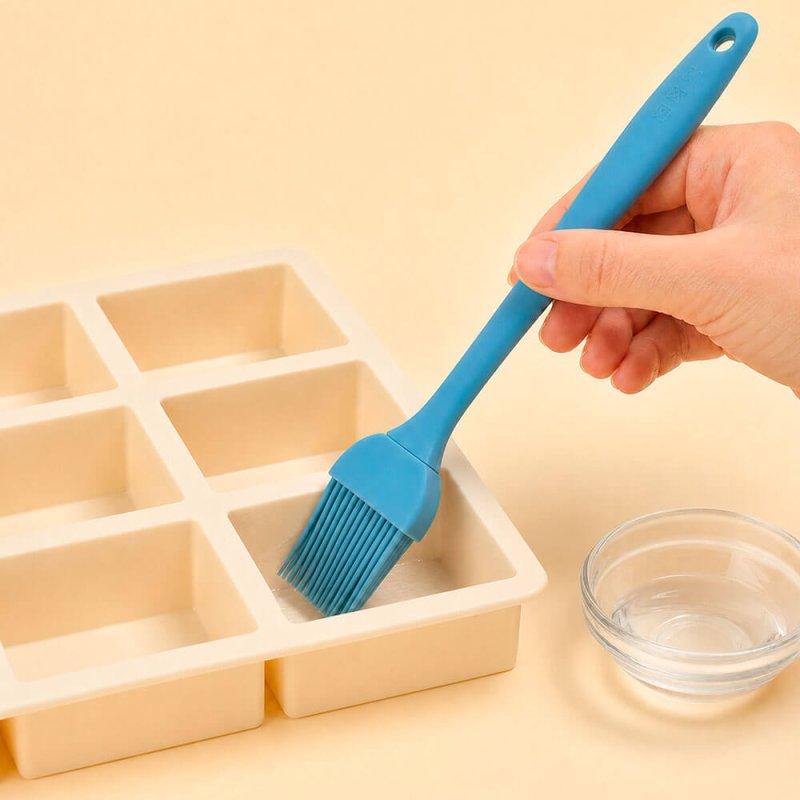 Pincel de silicona para hacer jabones