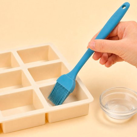 Pincel de silicona para hacer jabones