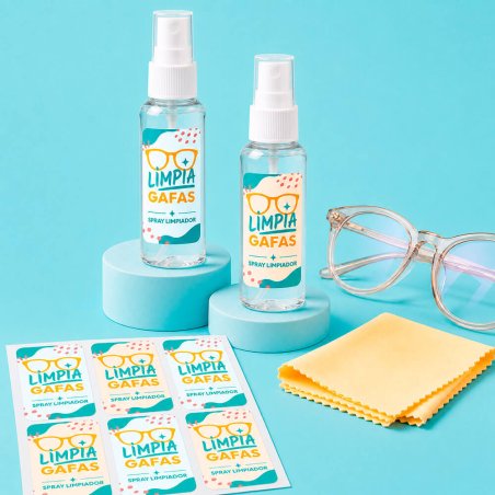 Pegatinas limpiagafas casero